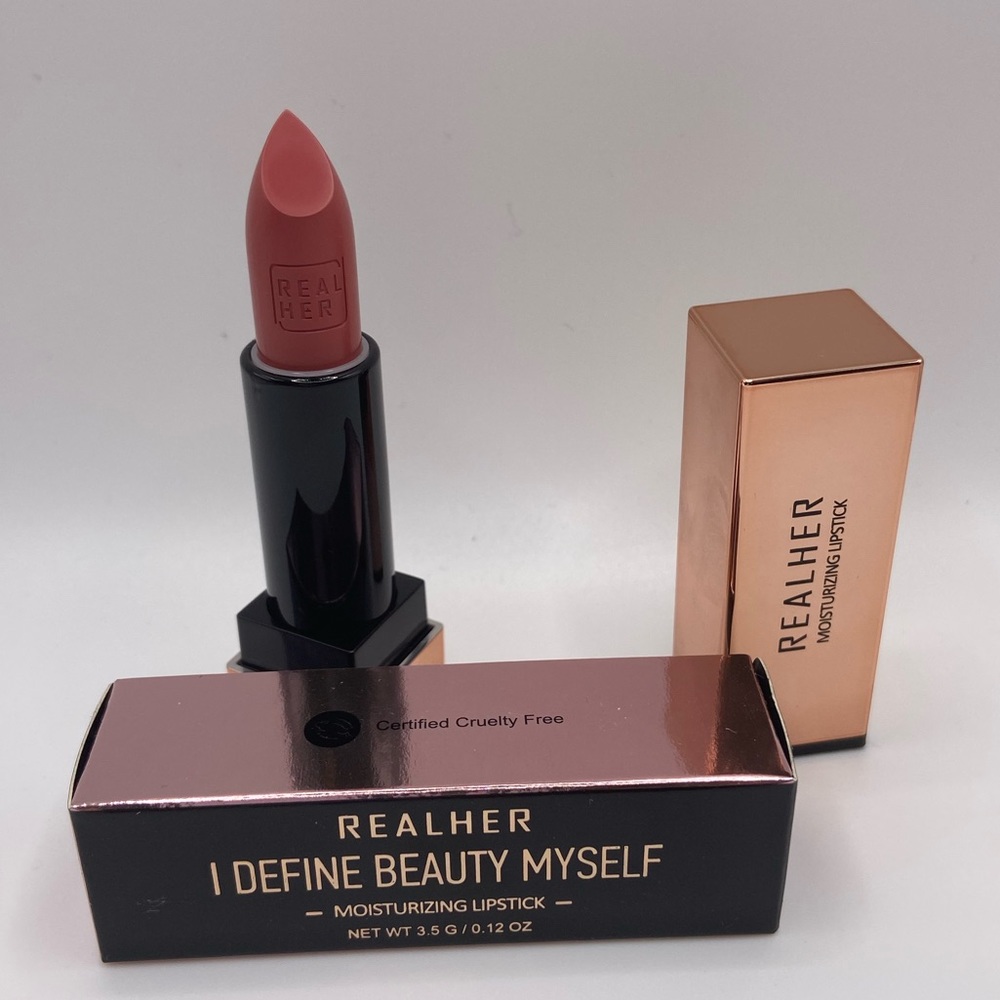 Realher | Moisturizing Lipstick in I Define Beauty Myself (Dusty Pink) <NEW>